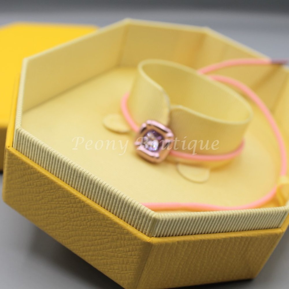 Swarovski 5626400 Dulcis necklace choker jewelry pink purple adjustable new - Picture 5 of 15